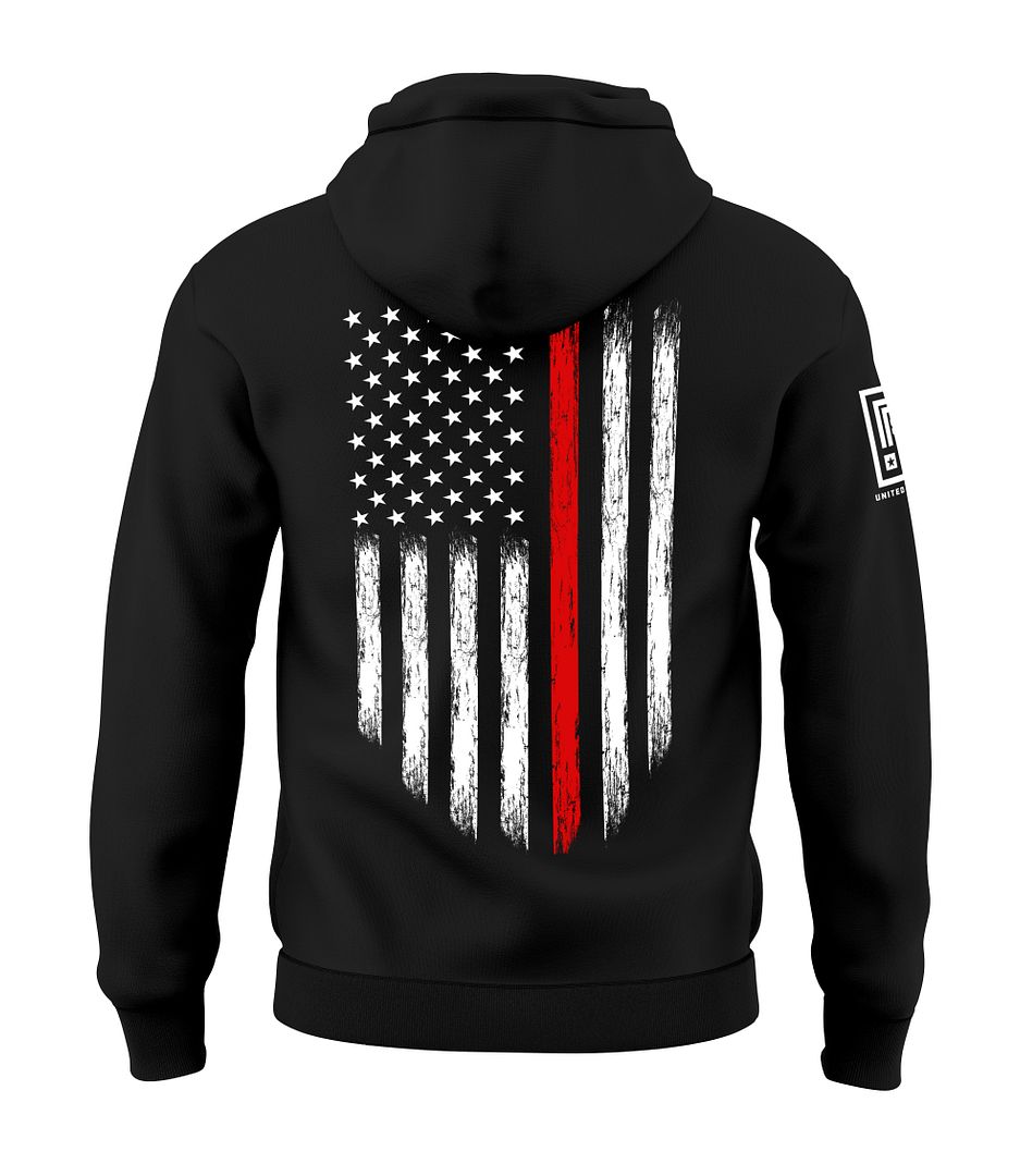 Thin Red Line Flag Sweatshirt