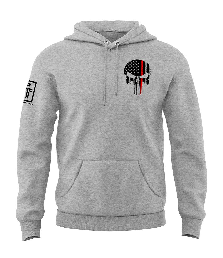 Red Line Skull Sweatshirt