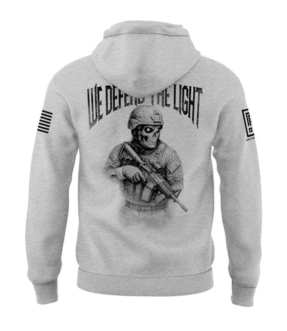 In Darkness We Defend the Light Men's Patriotic Sweatshirt
