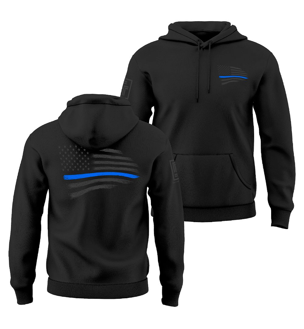 American Blue Line Stealth Sweatshirt