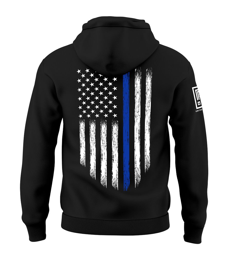 Thin Blue Line Flag Sweatshirt