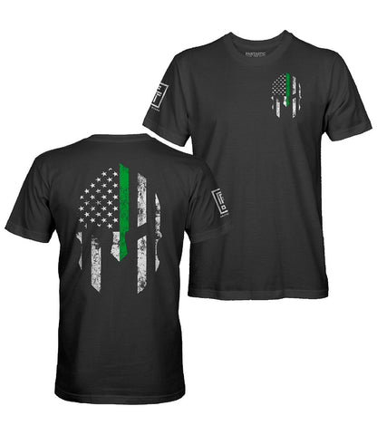 Green Line Spartan T-Shirt