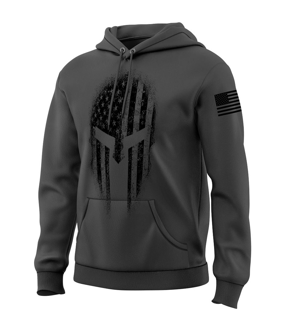 American Flag Spartan Sweatshirt