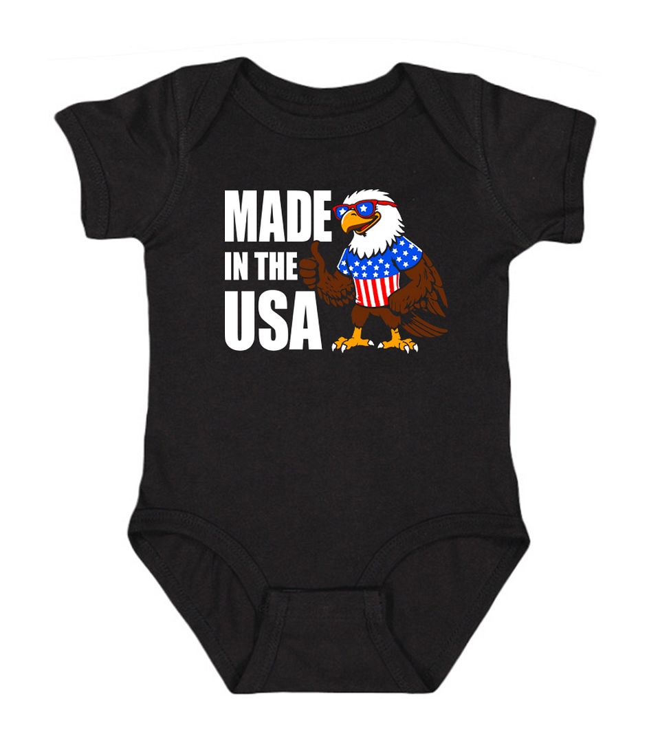 U.S.A. Made Baby Bodysuits