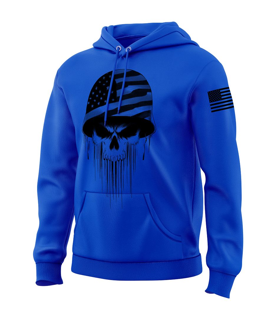 USA Soldier Skull Sweatshirt