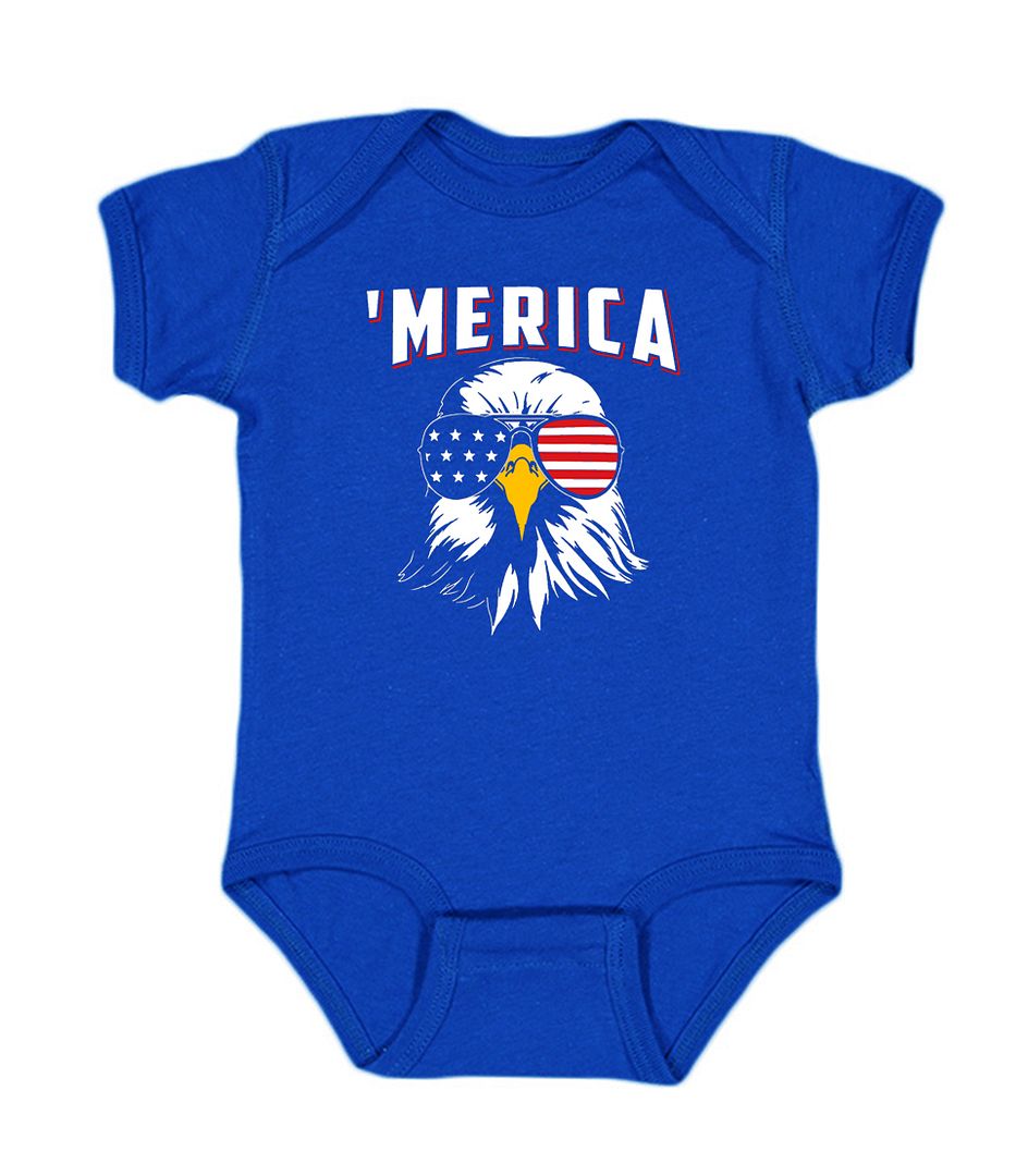 Cool Eagle Baby Bodysuit