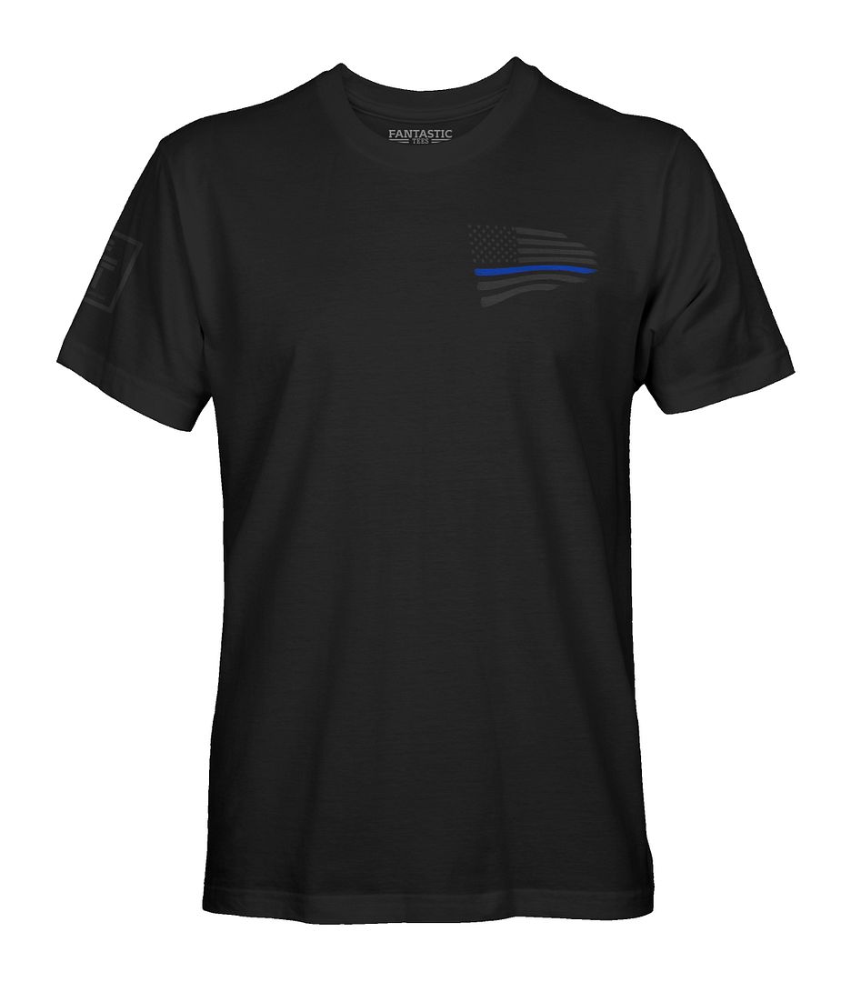 American Blue Line Stealth T-Shirt