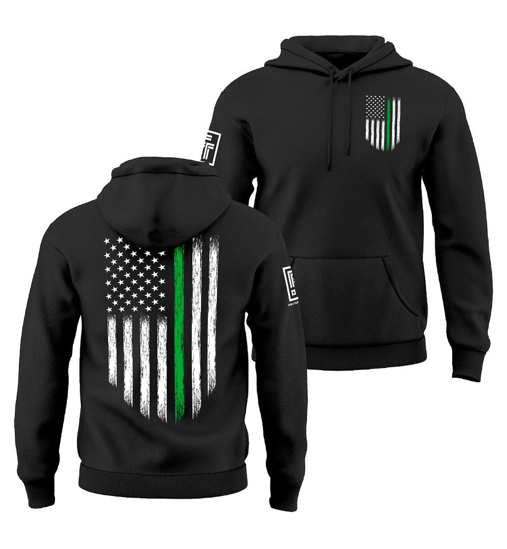 Thin Green Line Flag Sweatshirt
