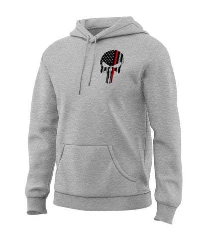 Red Line Skull Sweatshirt