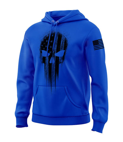American Flag Skull Sweatshirt