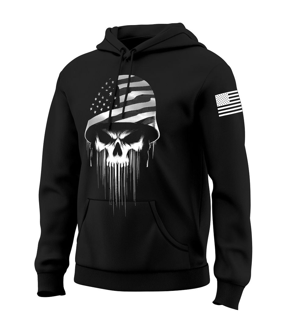 USA Soldier Skull Sweatshirt