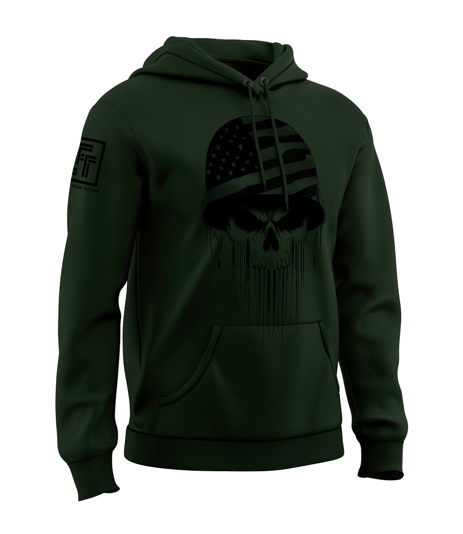 USA Soldier Skull Sweatshirt