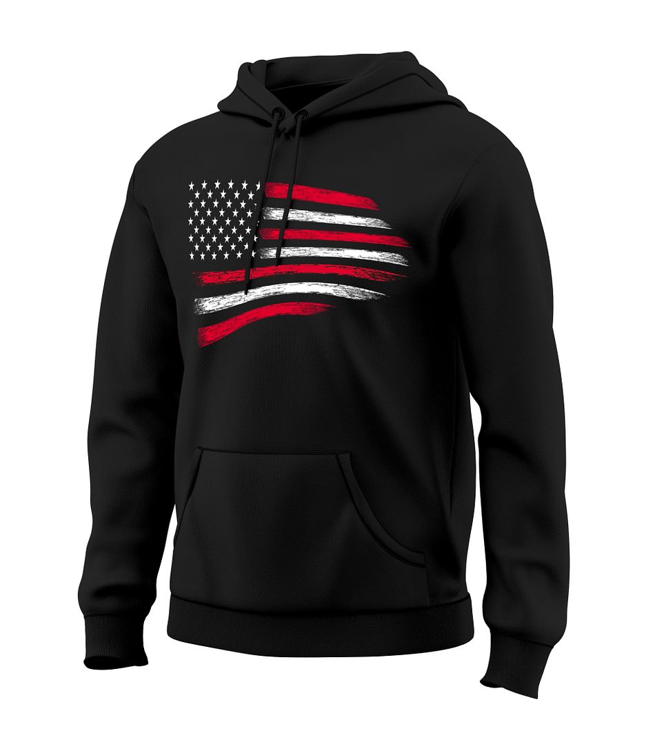 USA Flag Sweatshirt