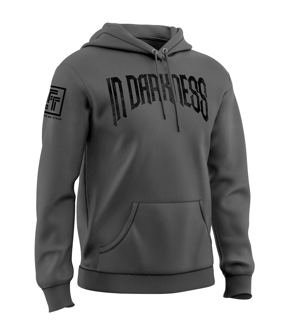 In Darkness We Defend the Light Men's Patriotic Sweatshirt