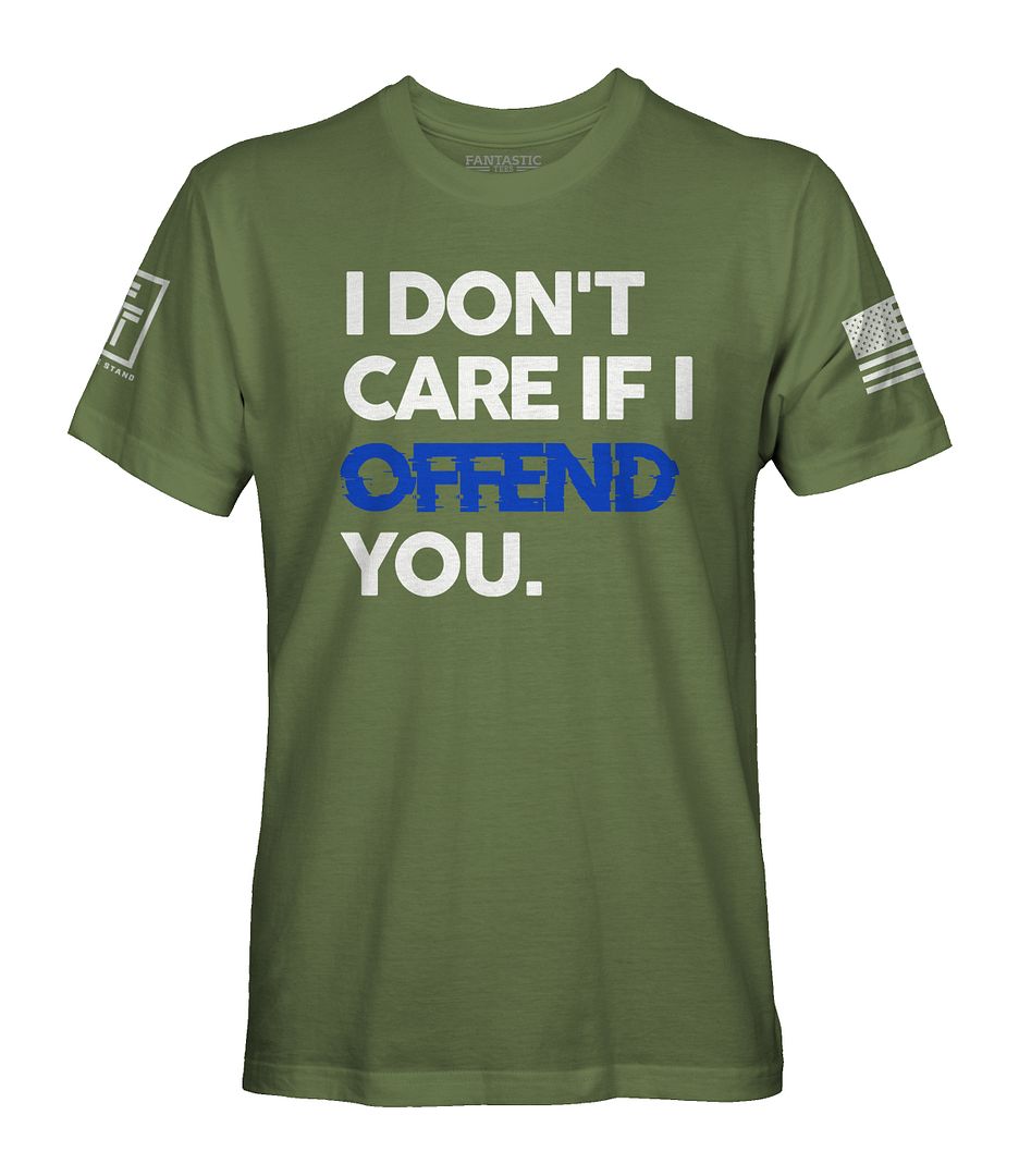 Offend Police Support T-Shirt