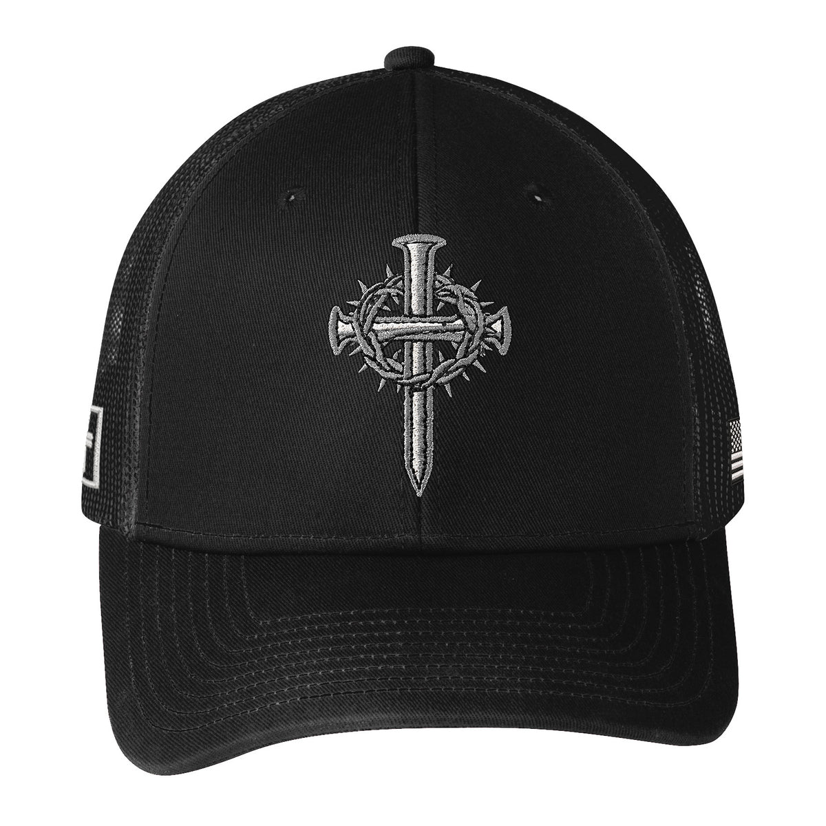 Nail Cross Trucker Hat