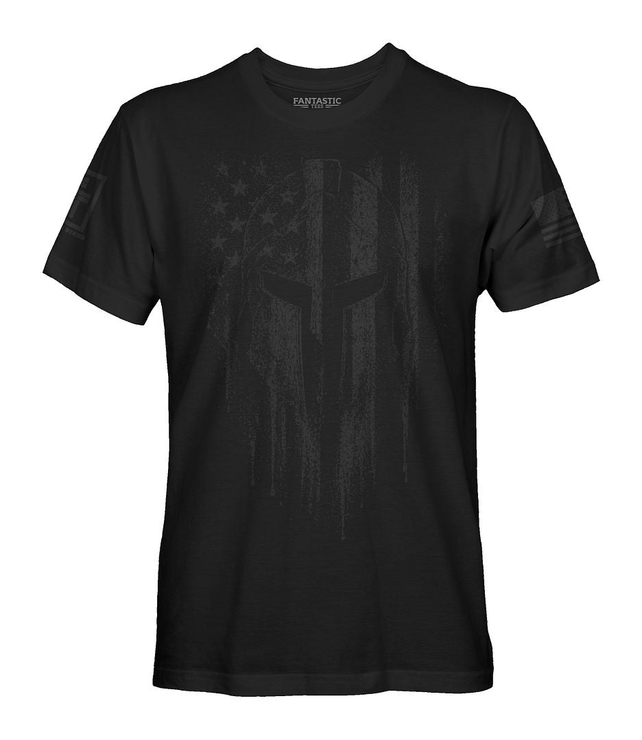 American Warrior Spartan Stealth T-Shirt