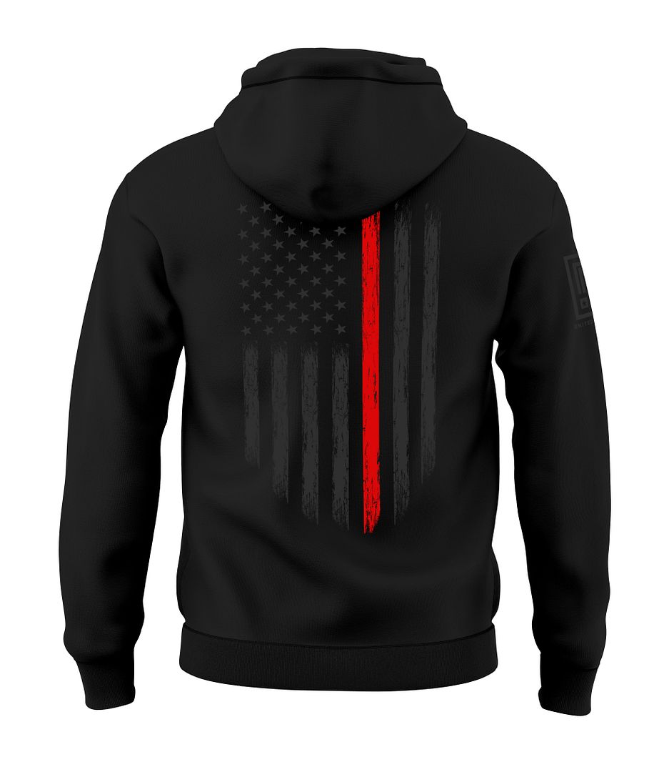 Thin Red Line Flag Stealth Sweatshirt