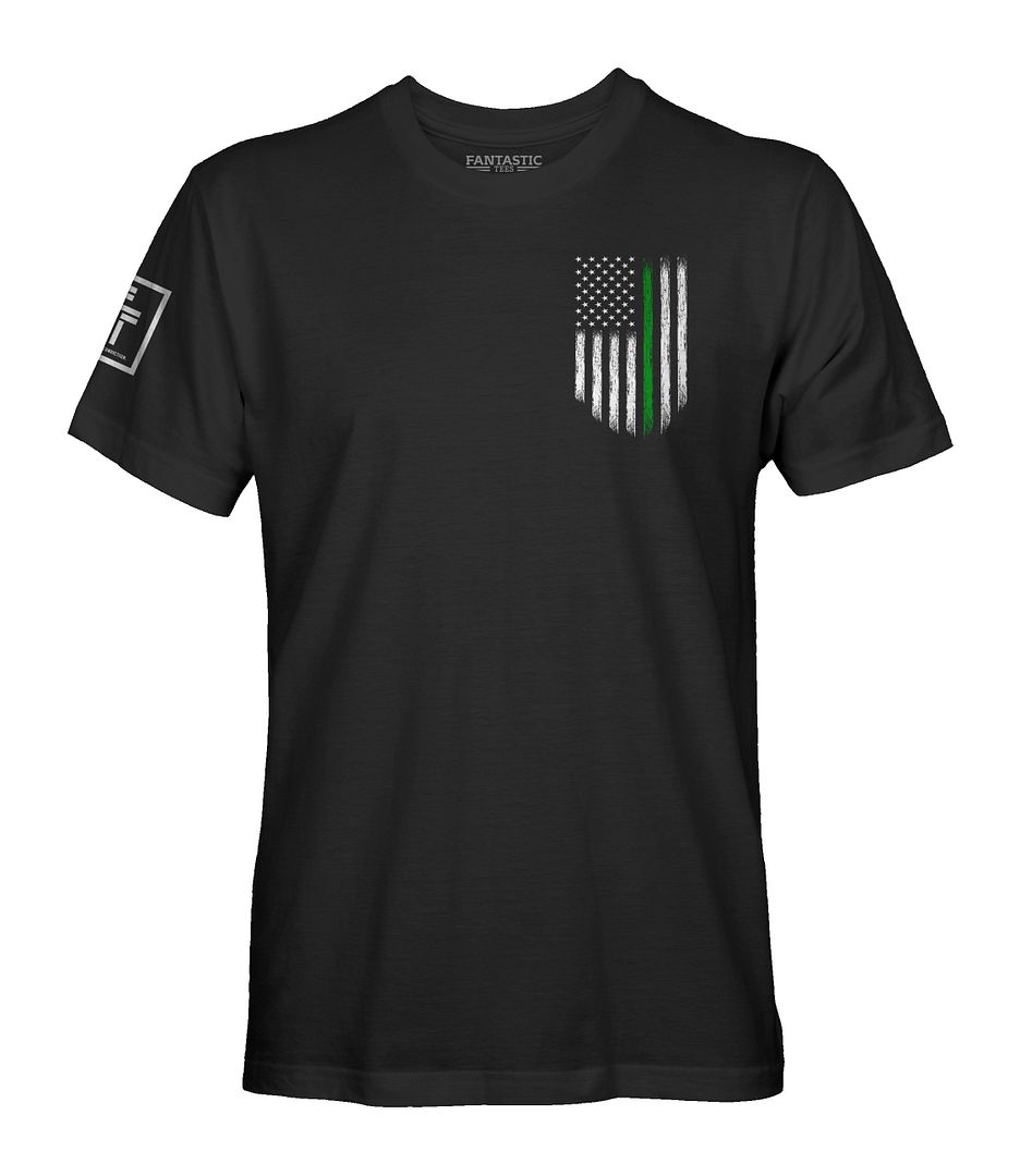Thin Green Line Flag T-Shirt