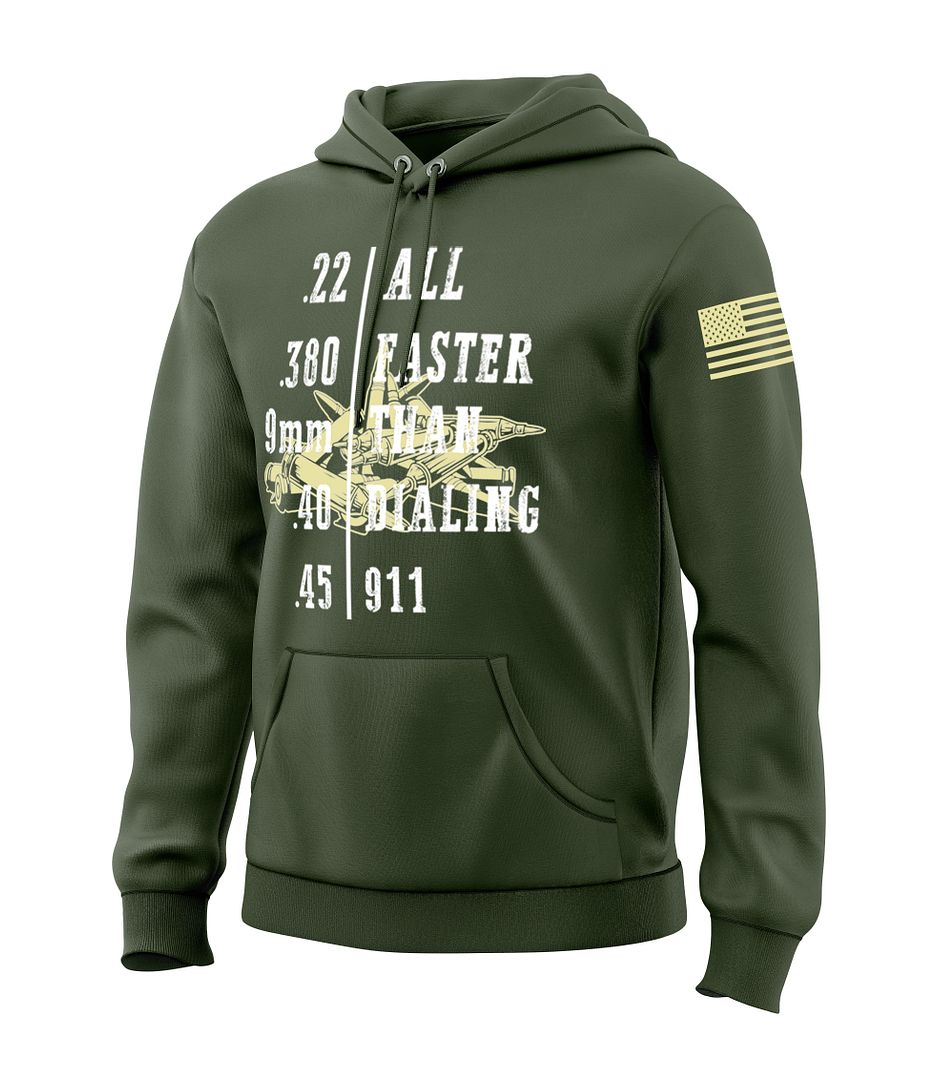 Faster Than Dialing 911 Sweatshirt