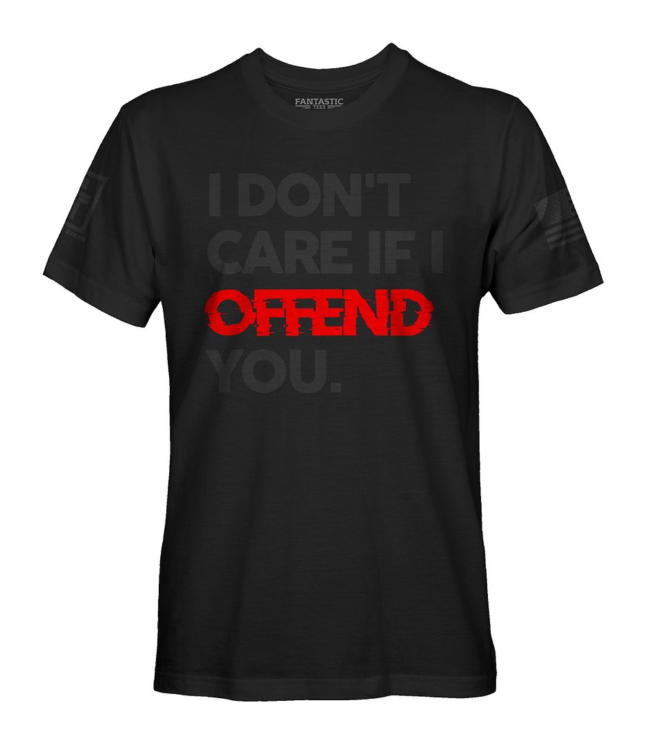 Offend Firefighter Support Stealth T-Shirt