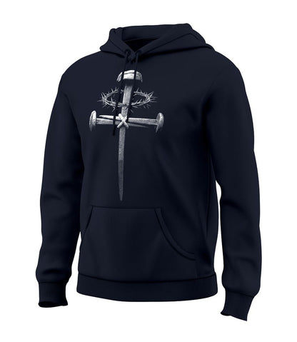 Forged Victory: Nail & Cross Sweatshirt