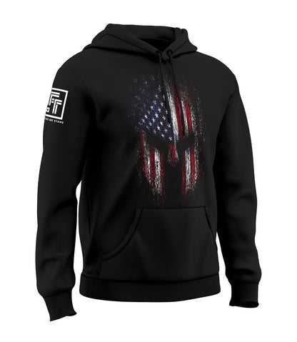 American Flag Spartan Sweatshirt