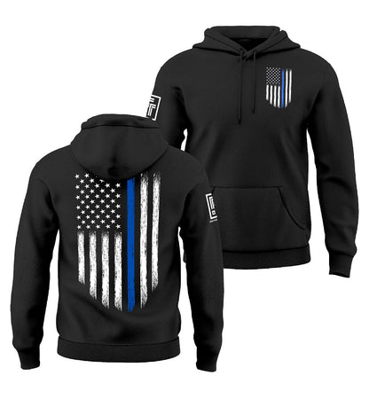 Thin Blue Line Flag Sweatshirt