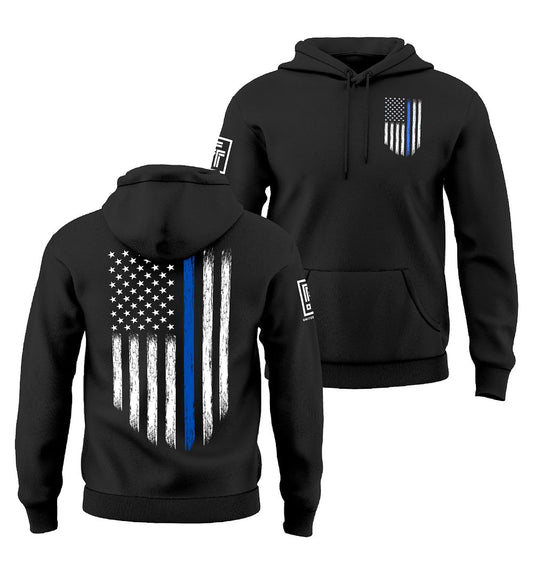 Thin Blue Line Flag Sweatshirt