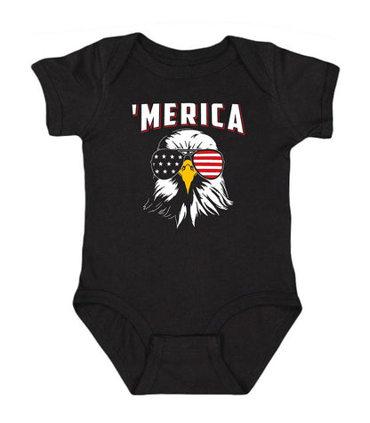 Cool Eagle Baby Bodysuit