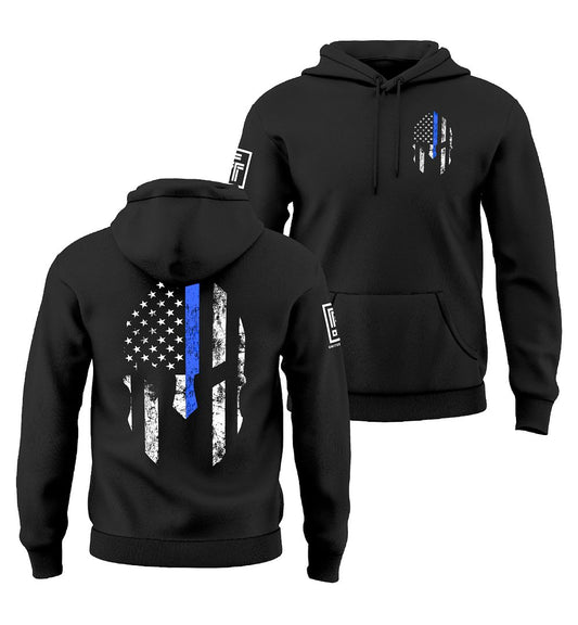 Blue Line Spartan Sweatshirt
