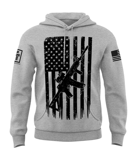 American Rifle Flag Sweatshirt