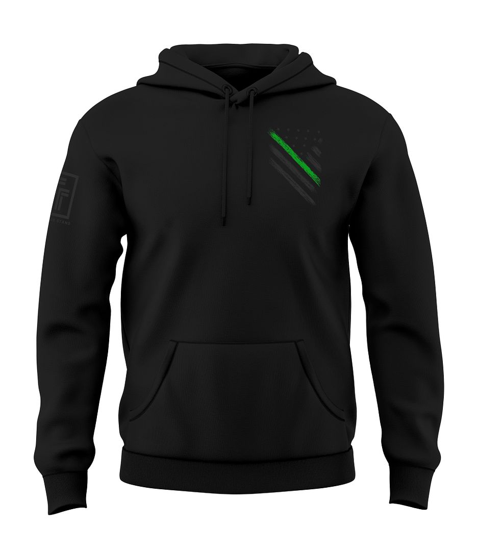 Green Line Flag Stealth Sweatshirt