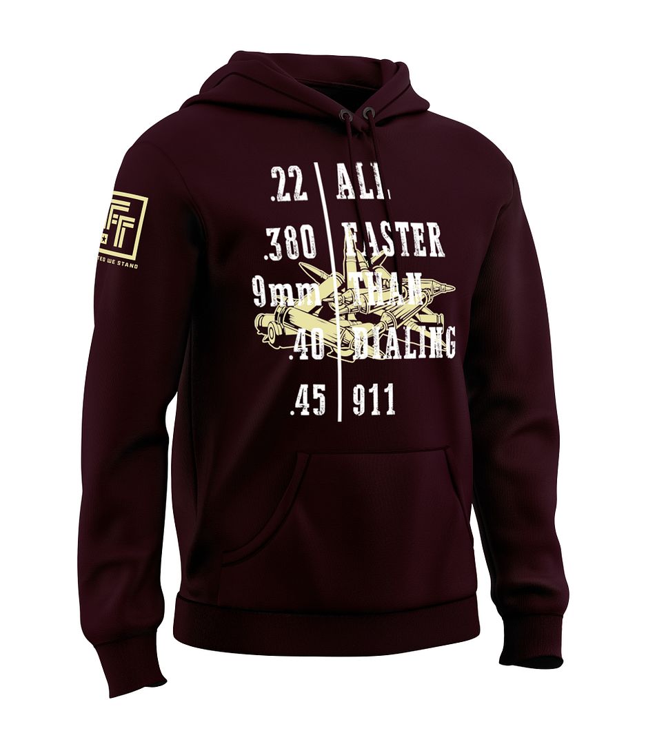 Faster Than Dialing 911 Sweatshirt