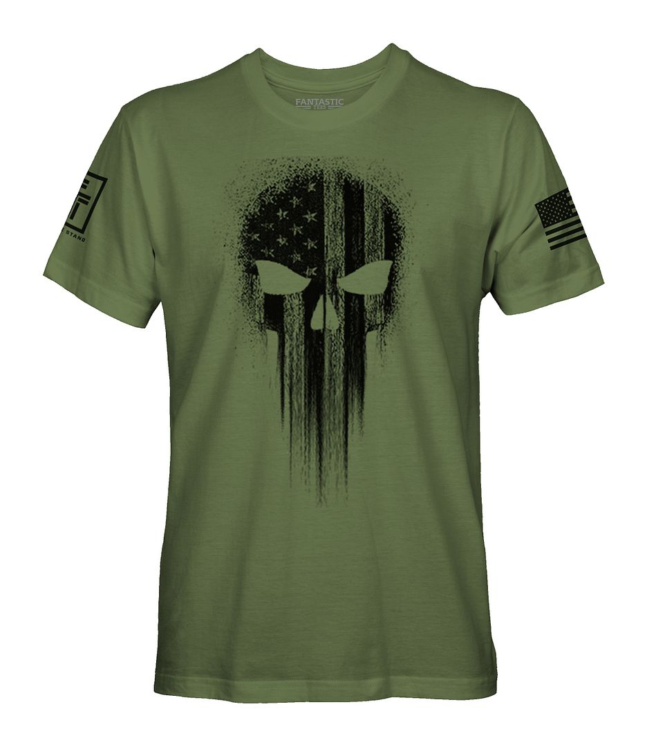American Skull T-Shirt