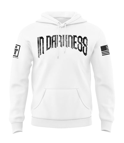 In Darkness We Defend the Light Men's Patriotic Sweatshirt