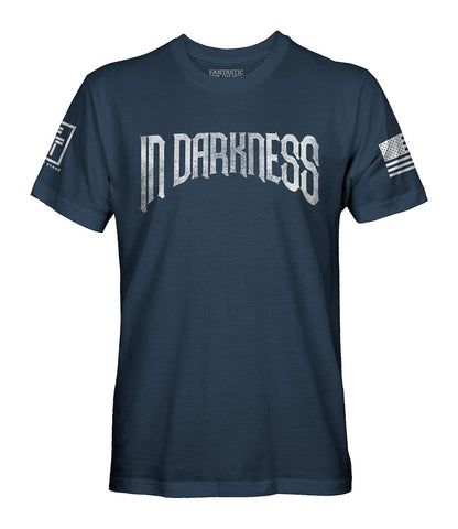 In Darkness We Defend The Light Men's Patriotic T-Shirt