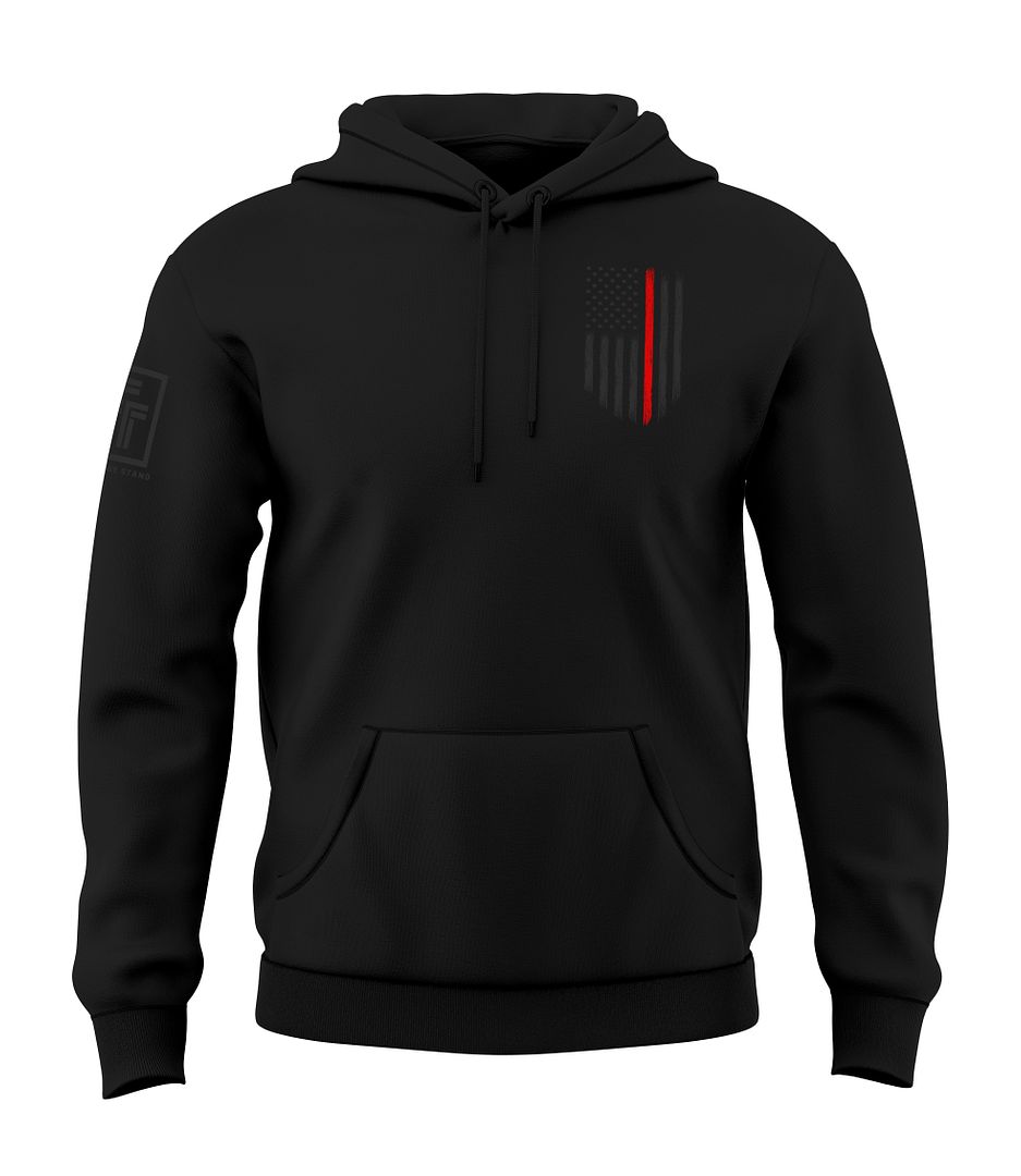 Thin Red Line Flag Stealth Sweatshirt