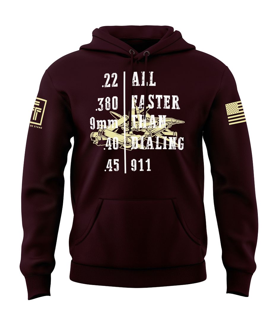 Faster Than Dialing 911 Sweatshirt