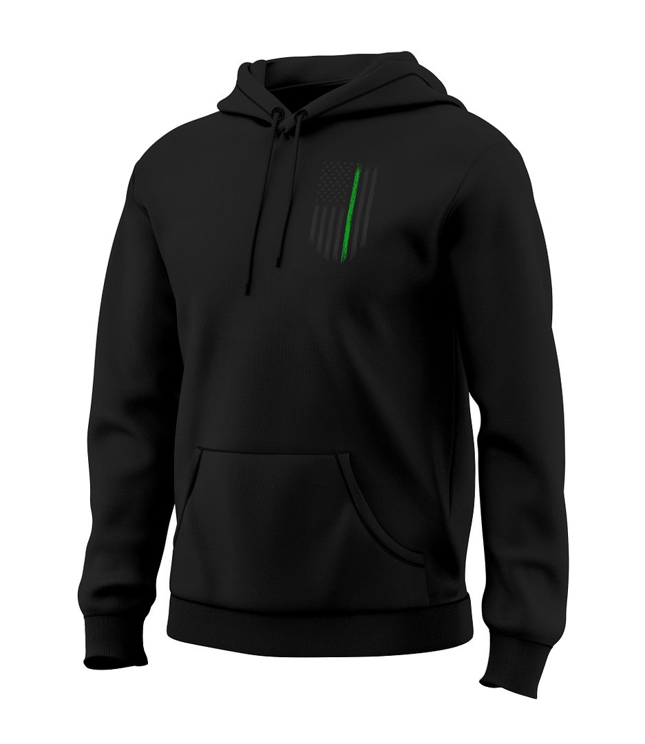 Thin Green Line Flag Stealth Sweatshirt