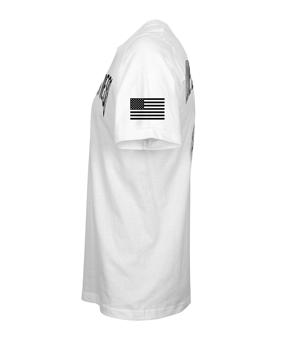 In Darkness We Defend The Light Men's Patriotic T-Shirt