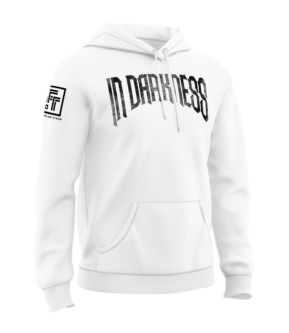 In Darkness We Defend the Light Men's Patriotic Sweatshirt