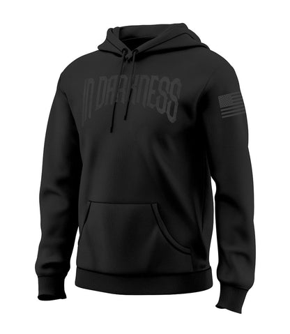 In Darkness We Defend the Light Men's Stealth Patriotic Sweatshirt