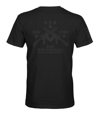 Crossed Guns Stealth T-Shirt