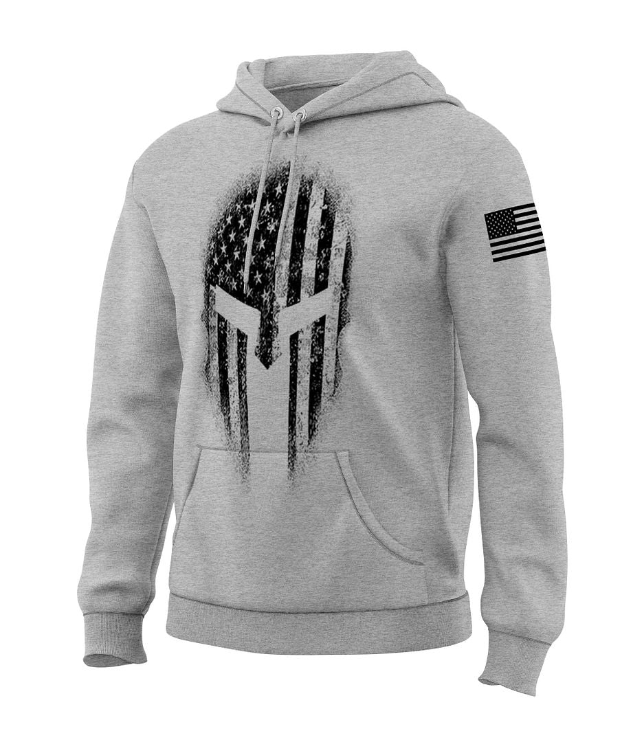 American Flag Spartan Sweatshirt