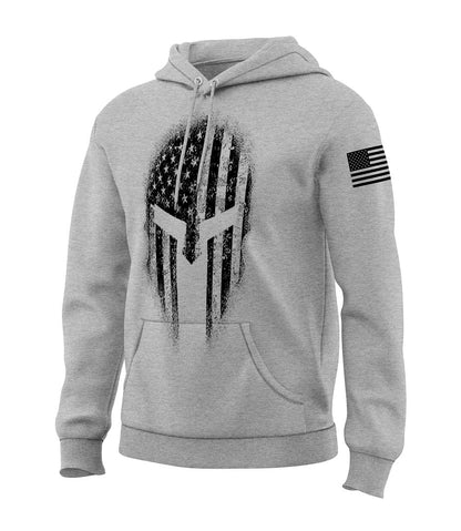 American Flag Spartan Sweatshirt