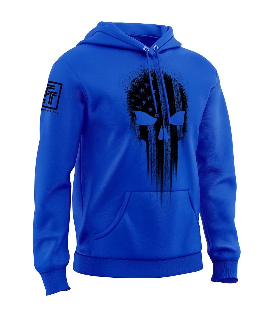 American Flag Skull Sweatshirt