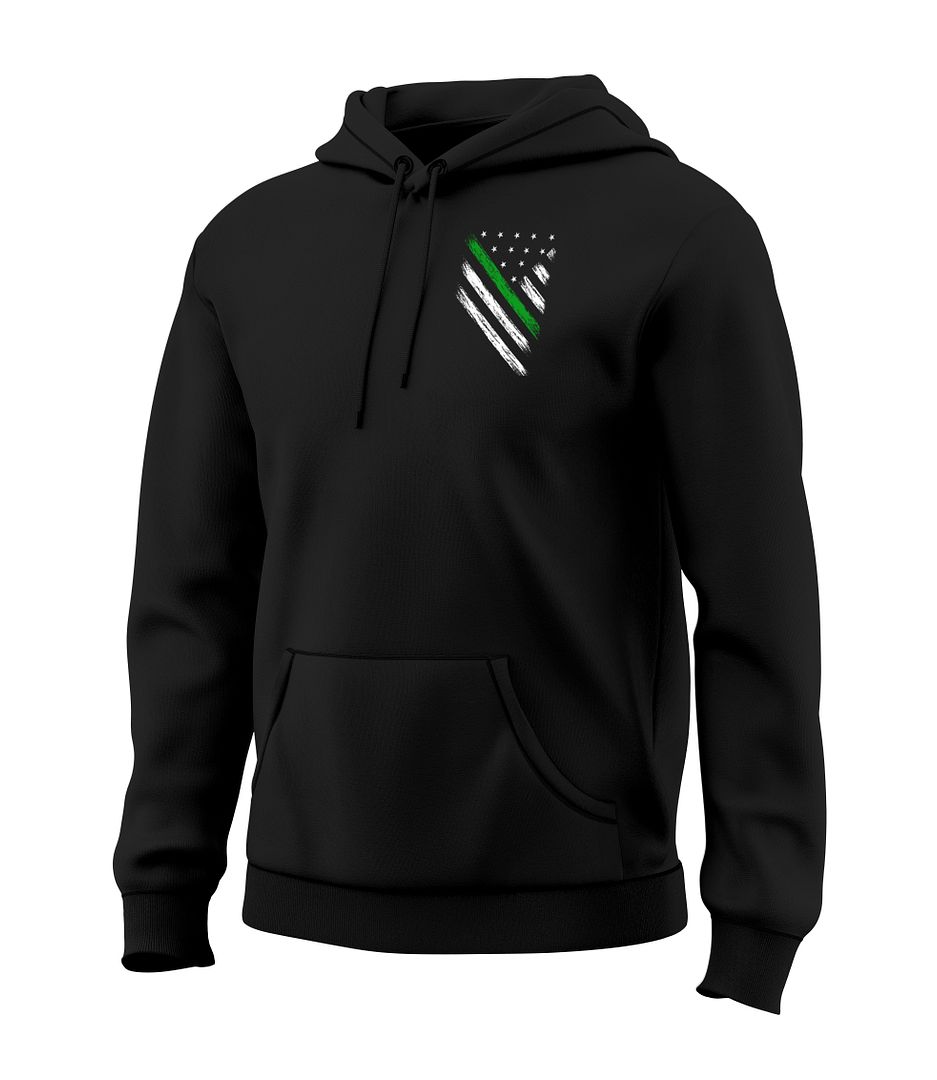 Green Line Flag Sweatshirt