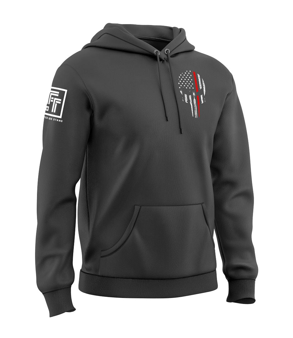 Red Line Skull Sweatshirt