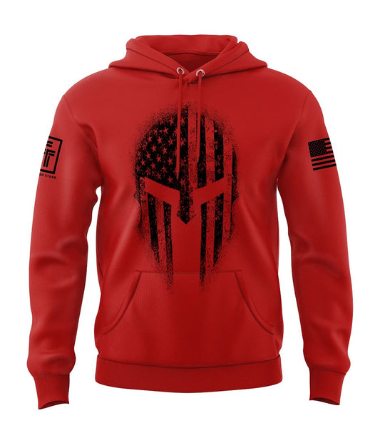 American Flag Spartan Sweatshirt